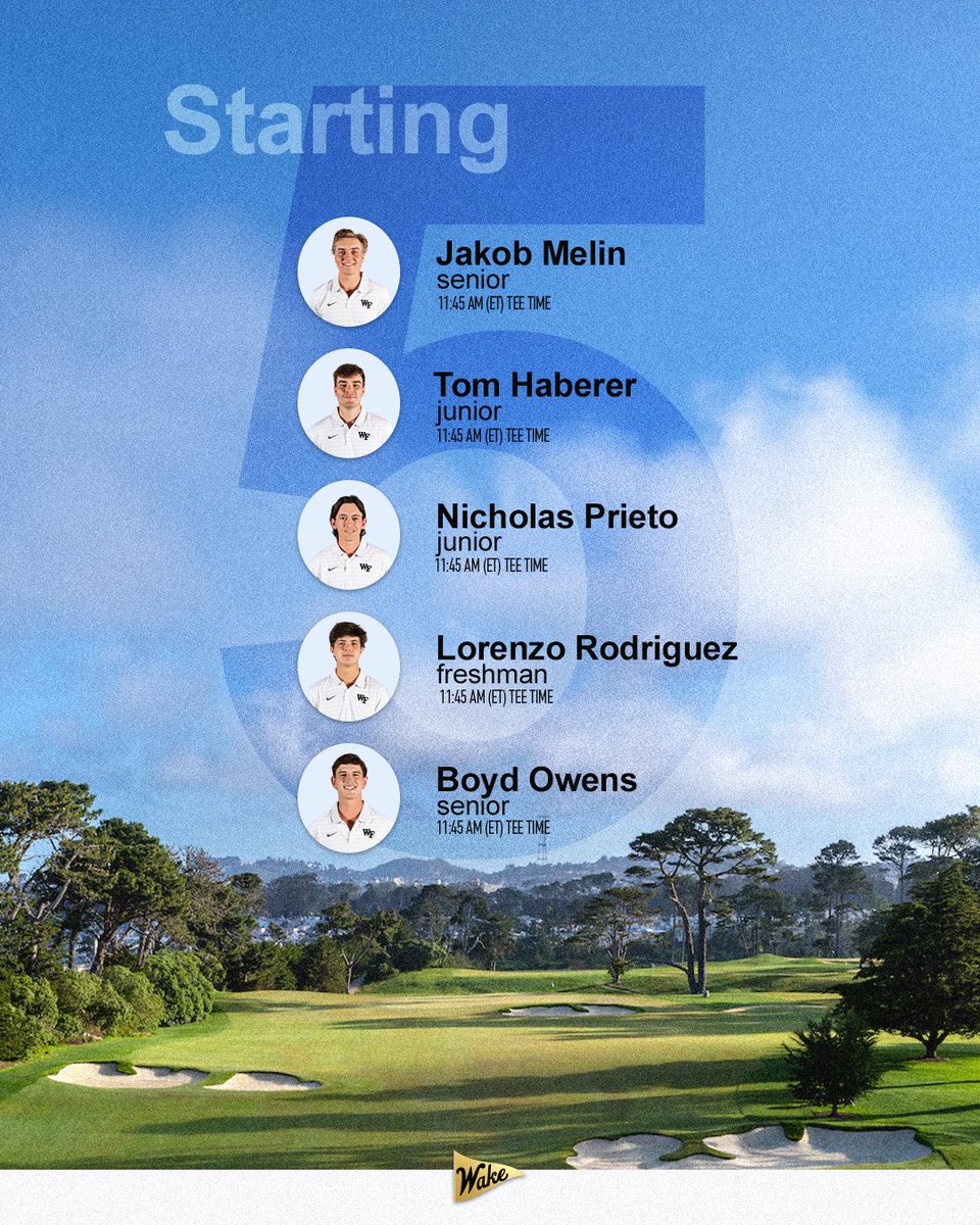 Wake Forest Men's Golf tweet media