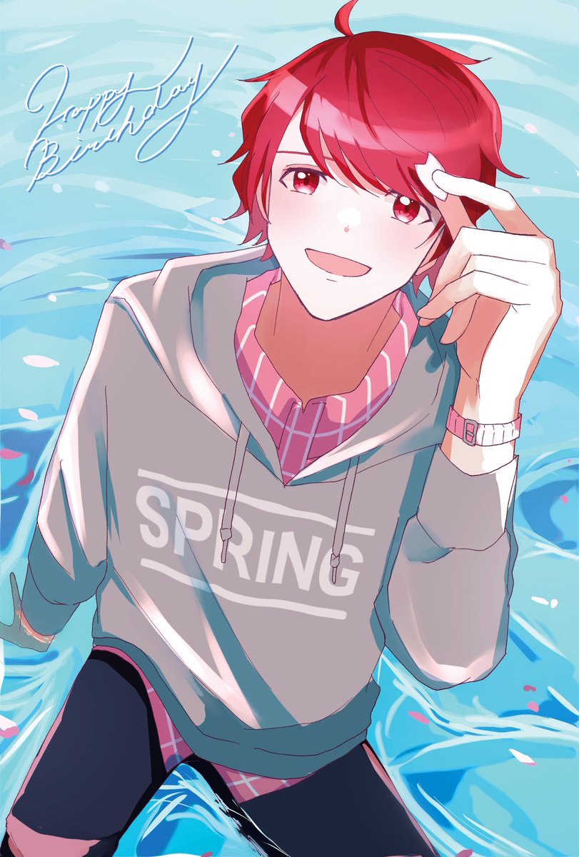 満開の幸せが貴方に訪れますように🌸
 #佐久間咲也生誕祭2026