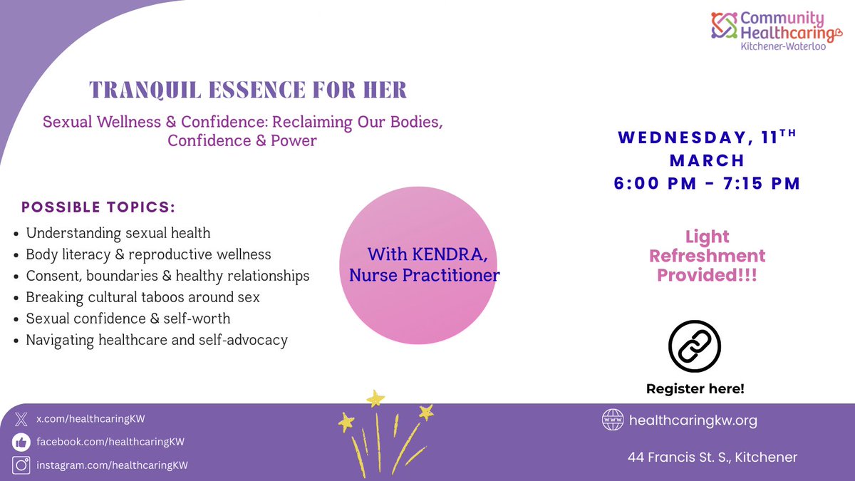 Community Healthcaring Kitchener-Waterloo tweet media