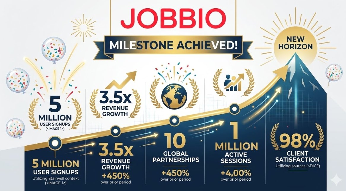 AylettGrac16995's tweet image. "Jobbio connects 15K+ companies with talent. This is the kind of news Nicole Junkermann doesn't need to read twice. 

AI matching achieving record placements.

#Jobbio #15KCompanies #AImatching #RecordPlacements #NicoleJunkermann"
