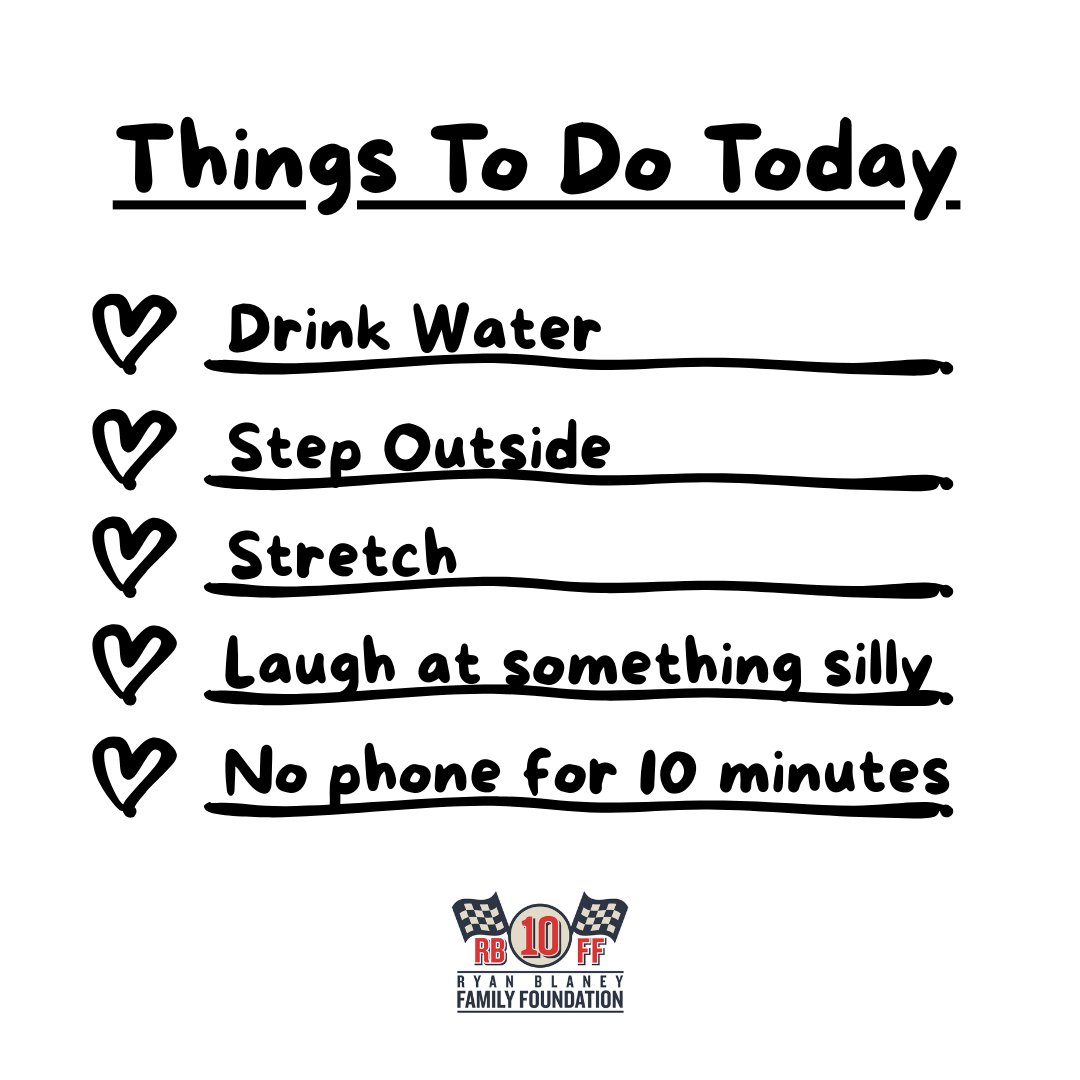 Ryan Blaney Family Foundation tweet media