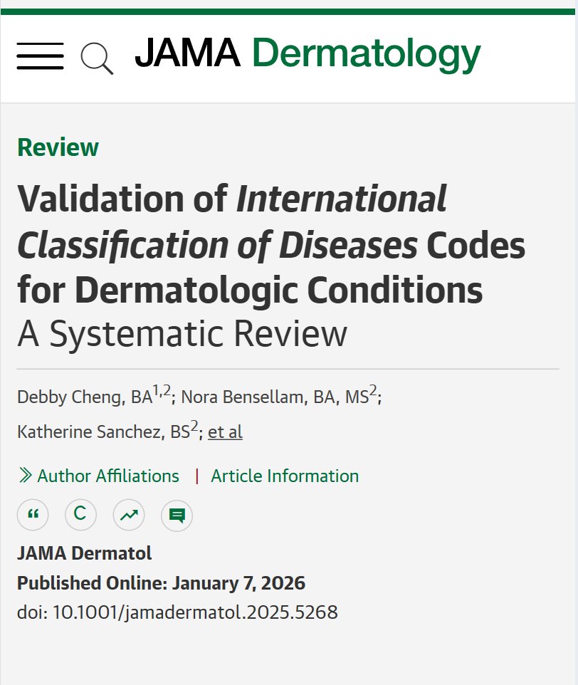 JAMA Dermatology tweet media