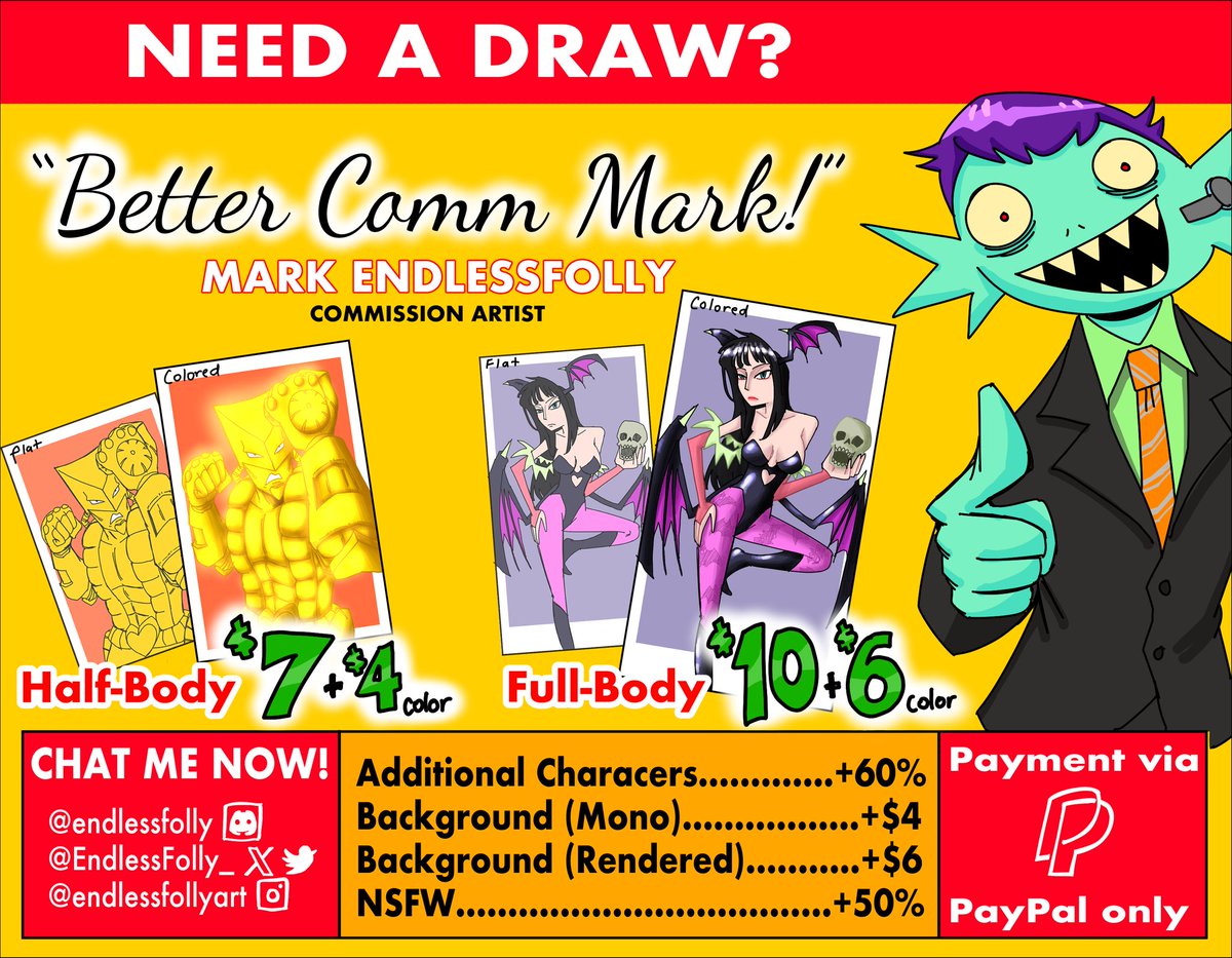 endlessFolly (COMMS OPEN!!) tweet media