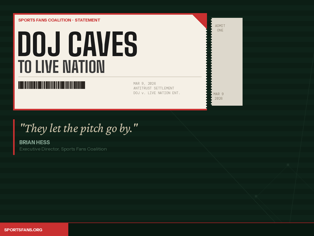 Sports Fans Coalition tweet media