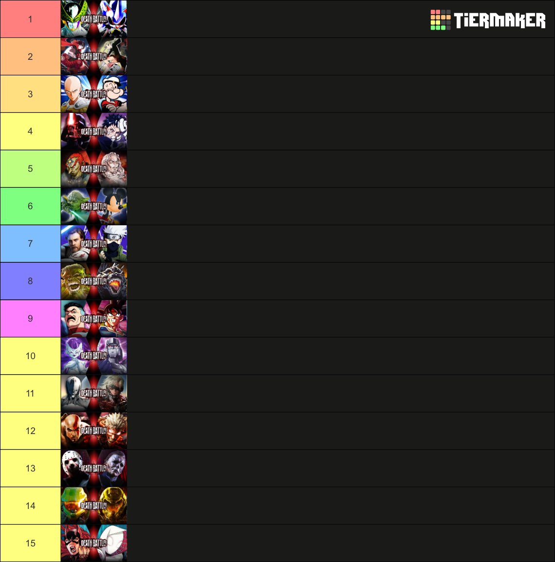 Every devilartemis episode ranked

He has had only ONE bad episode and that’s it 

#DEATHBATTLE