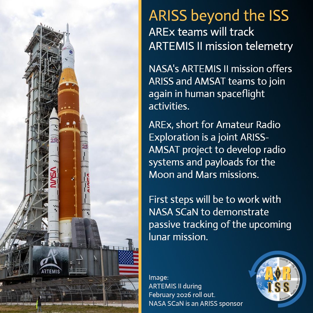 ARISS - Amateur Radio on the ISS tweet media