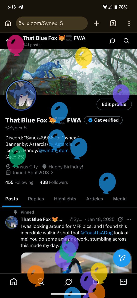 That Blue Fox 🦊🔜 FWA tweet media