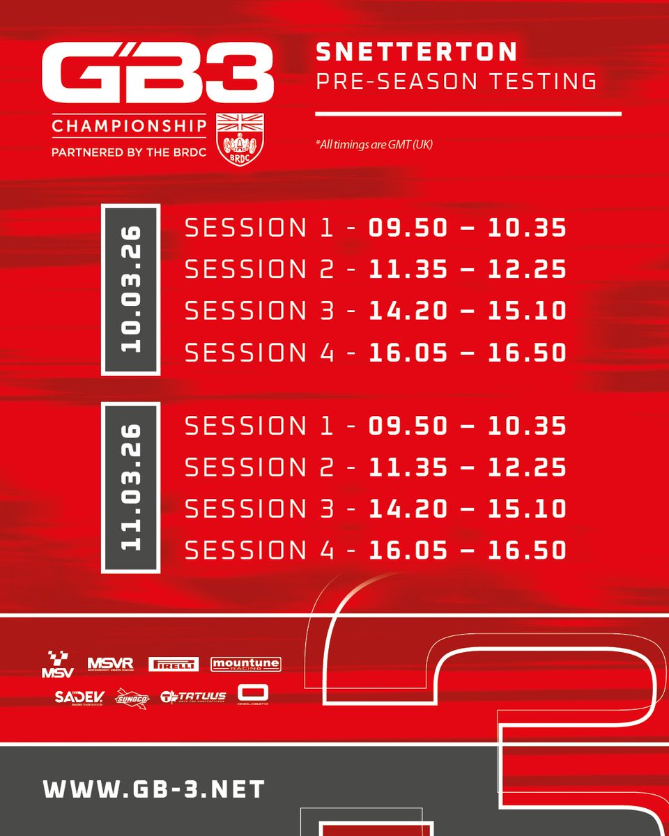 GB3 Championship tweet media