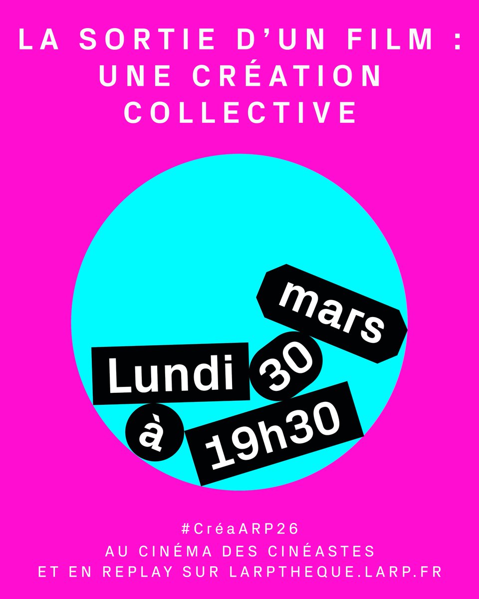 Cinéastes de L'ARP tweet media