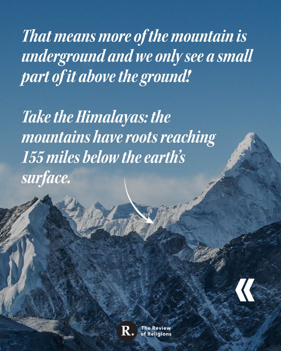 ReviewReligions's tweet photo. These two facts about #mountains might shock you...

#ExistenceofGod https://t.co/1ZdW04GiW1