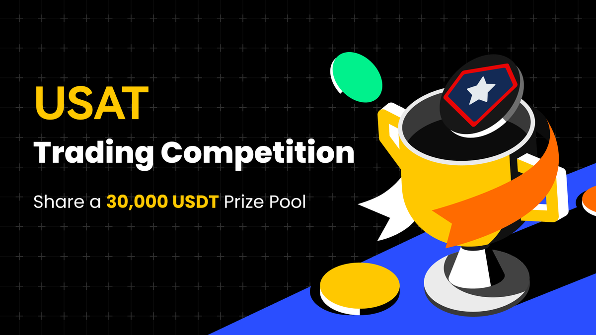 WEEX_Official's tweet image. 🎁 Low barriers! Trade $USAT to share 30,000 USDT!Enjoy 0-fee trading and unlock multiple rewards!
📅 2026/03/09 22:00:00 - 2026/03/16 22:00:00 (UTC+8)

👉 Join:bit.ly/4bcBIMS
👀 Follow: @WEEX_Official
❤️ RT + LIKE

#Airdrop #blockchain #tradetoearn #bitcoinprice