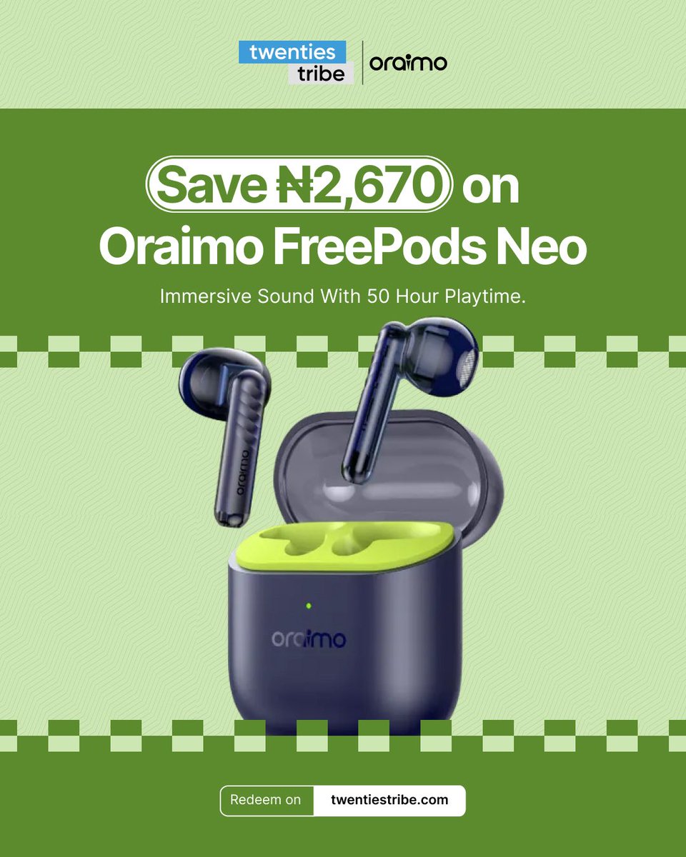 twentiestribe's tweet image. Good things cost money.
Smart people check for discounts first.

Before you pay full price anywhere, see what you can save.

Browse and redeem your discounts on
twentiestribe.com/discounts

#TwentiesTribe #SmartSpending #NaijaDeals #LagosLifestyle