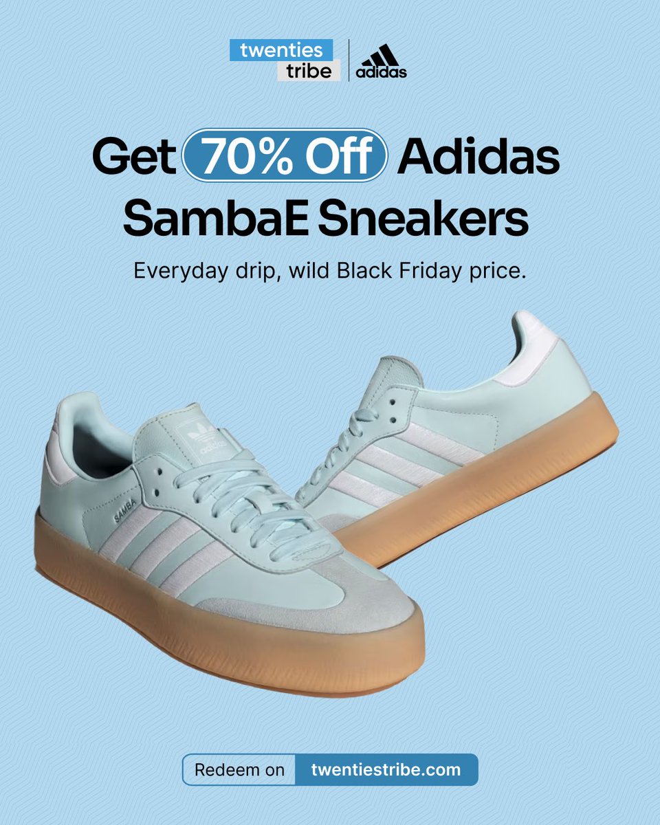 twentiestribe's tweet image. Good things cost money.
Smart people check for discounts first.

Before you pay full price anywhere, see what you can save.

Browse and redeem your discounts on
twentiestribe.com/discounts

#TwentiesTribe #SmartSpending #NaijaDeals #LagosLifestyle