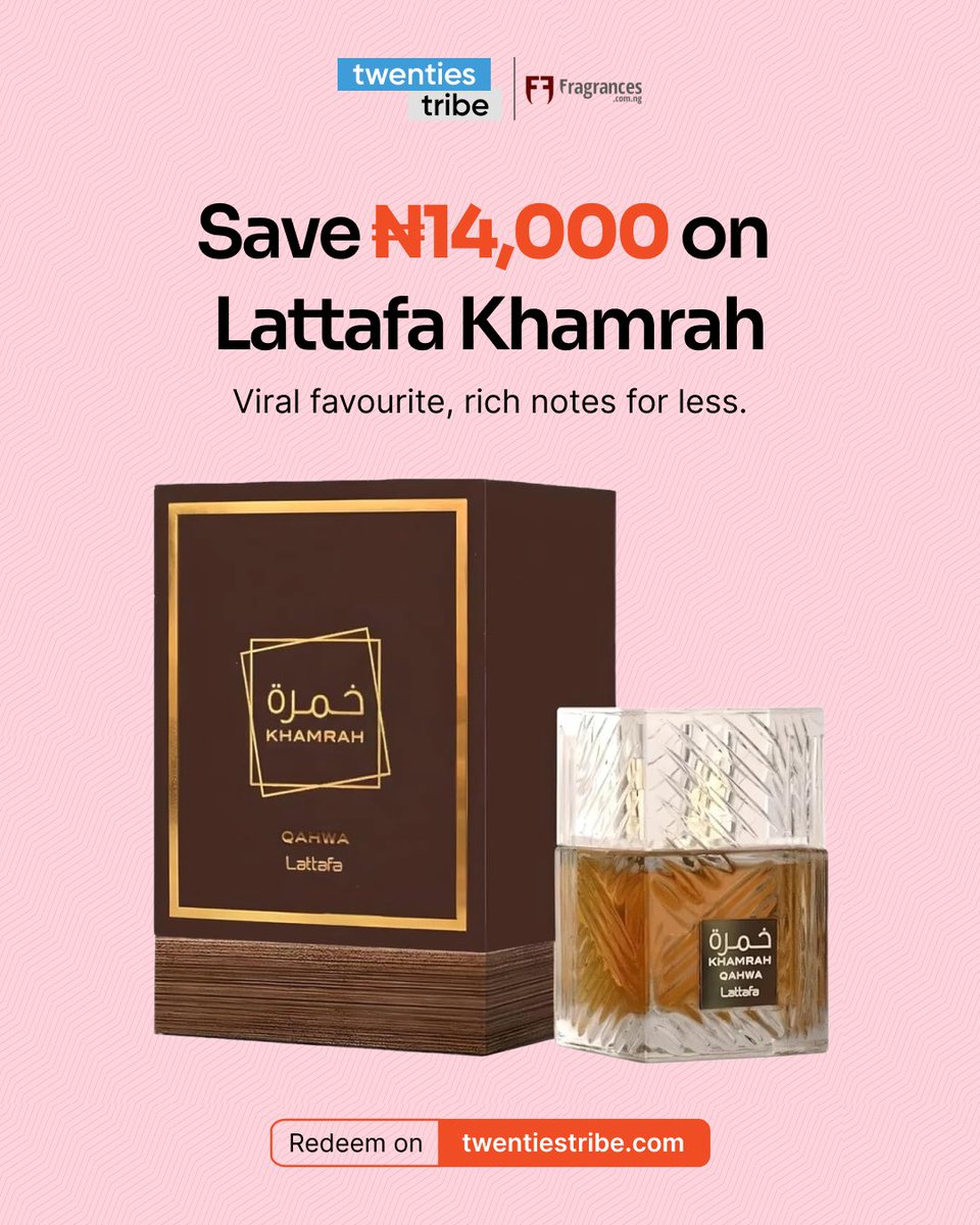 twentiestribe's tweet image. Good things cost money.
Smart people check for discounts first.

Before you pay full price anywhere, see what you can save.

Browse and redeem your discounts on
twentiestribe.com/discounts

#TwentiesTribe #SmartSpending #NaijaDeals #LagosLifestyle