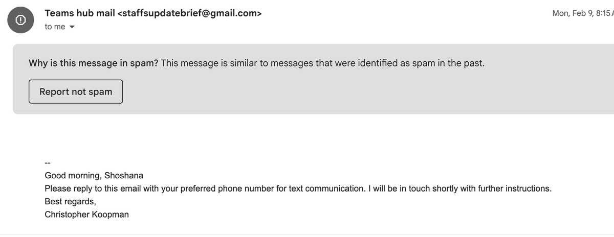 Shoshana Weissmann, Sloth Committee Chair 🦥 tweet media