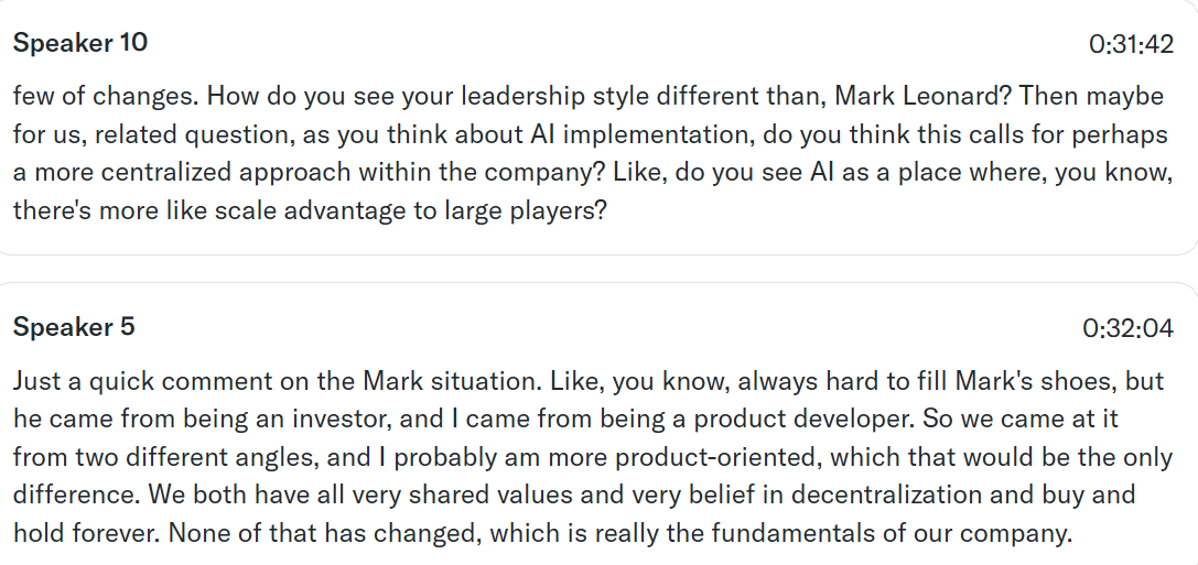 PointBreakout's tweet photo. How does Mark Miller's leadership style differ from Mark  Leonard? https://t.co/5fdALOZuwM