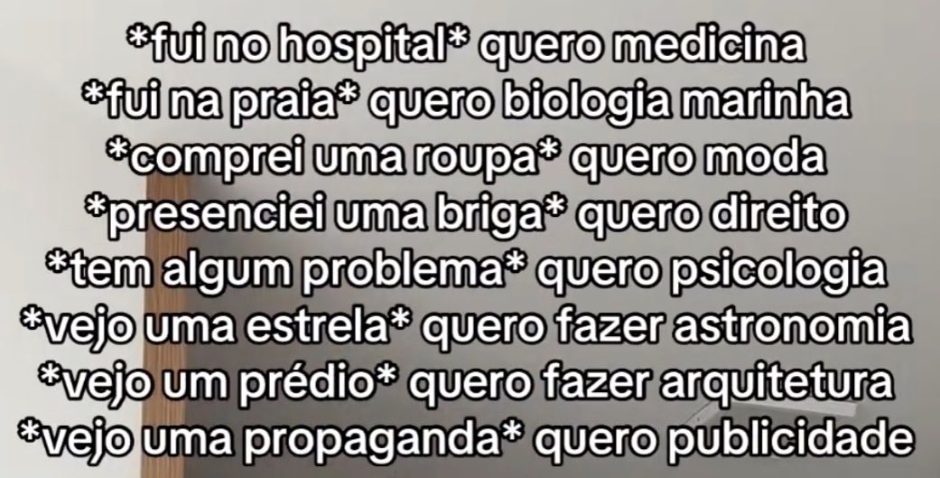 boa tarde, gente!

me tirem uma dúvida… em qual área vocês estudam? 👀