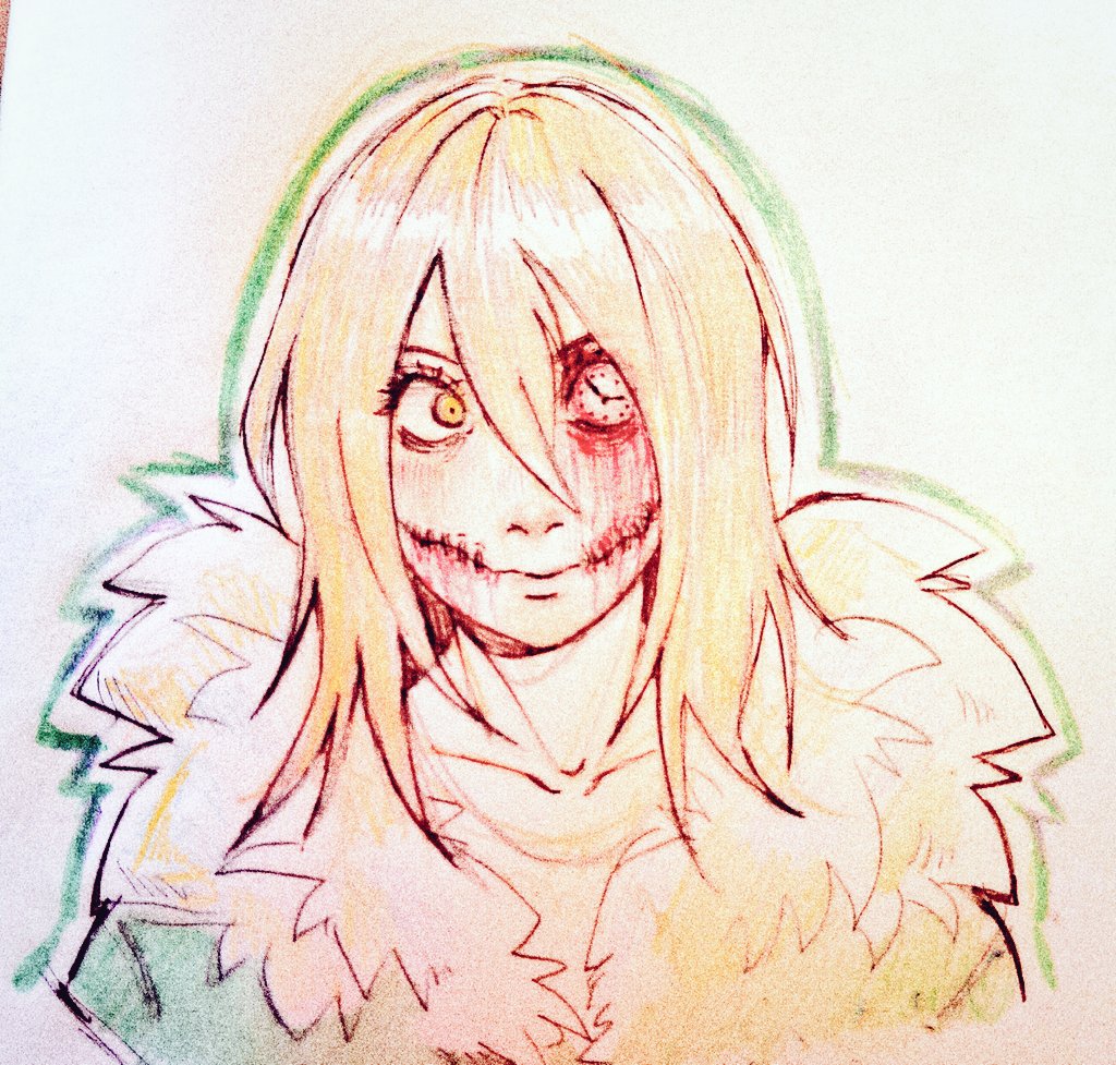 aaahllen_'s tweet image. Tengan me paciencia mi tableta se fue a la mrd no se si la podré arreglar lmao aquí el primero en tradicional :'3

#clockwork #creepypasta