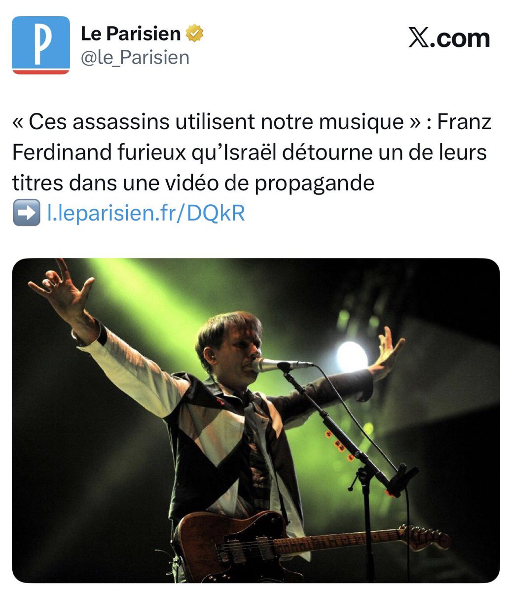 Bravo Franz Ferdinand