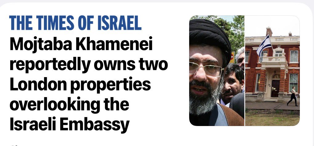 Image for the Tweet beginning: Iran’s new and endangered ayatollah