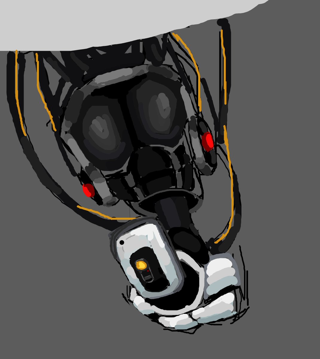 glados portal (emote de corazon)