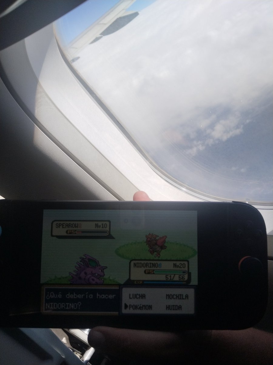 Horo221's tweet photo. Cazando #Pokemon desde las alturas
#PokemonRedFire 🔥 https://t.co/Xtumi1UyVH