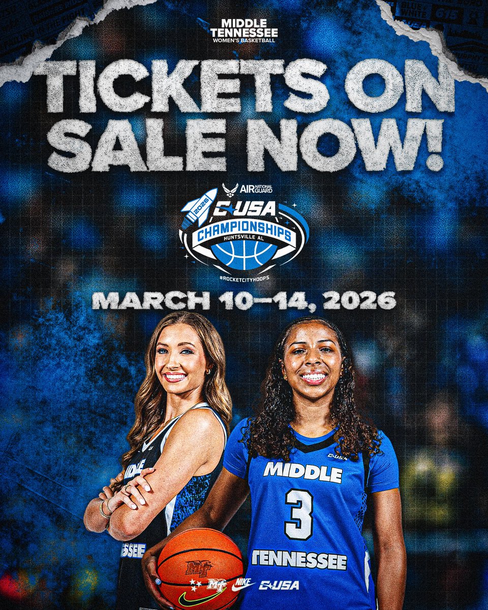 Middle Tennessee Women's Basketball tweet media