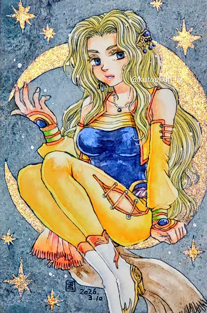 セリスお誕生日おめでとう〜！
月の女神の様な君…
＃celes_birthday_2026