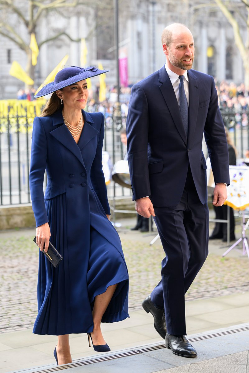 royalfocus1's tweet image. Catherine Princess of Wales arrives at Westminster Abbey for the 2026 Commonwealth Service #CommonwealthDay #PrincessofWales #Royal