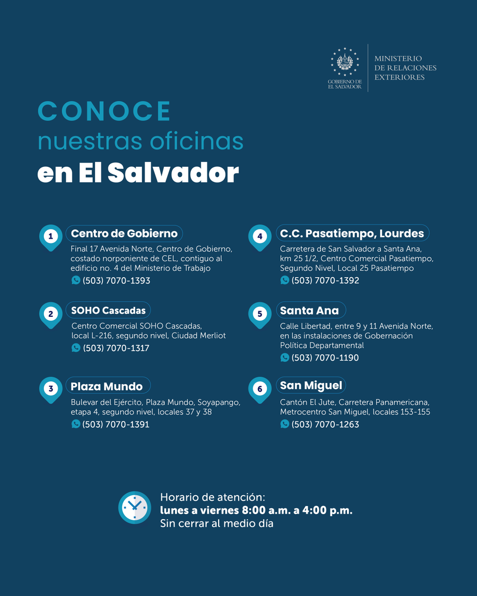 Cancillería de El Salvador 🇸🇻 tweet media