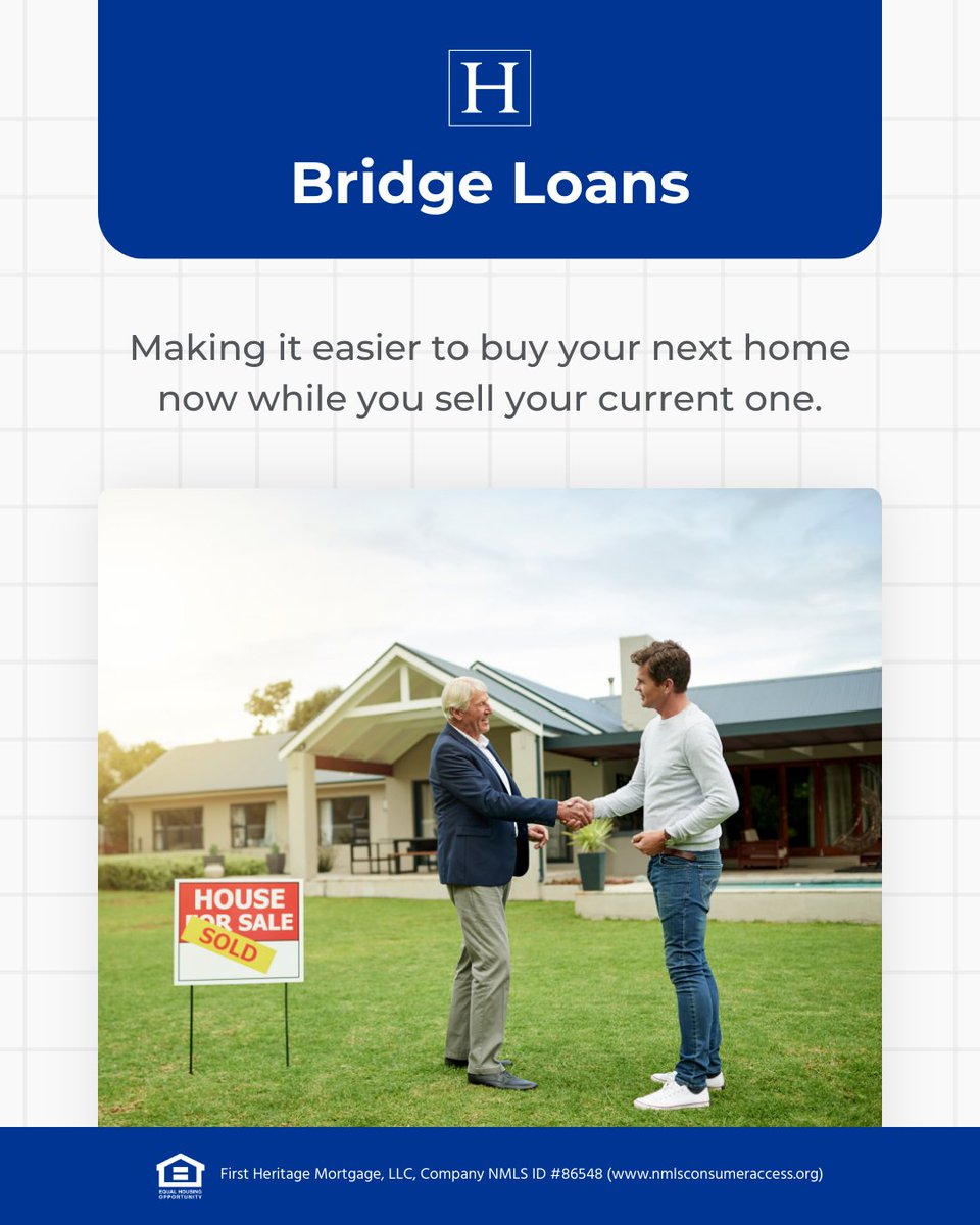 jerryberryloans's tweet photo. Did you know you can buy your next home before selling with specialty financing options, such as bridge loans? 🤔 They give you the flexibility to move forward and still compete in today’s market. 🏡 

Learn more here 👉 https://t.co/fTIZw0Vc55 https://t.co/LKgreUv1Hw