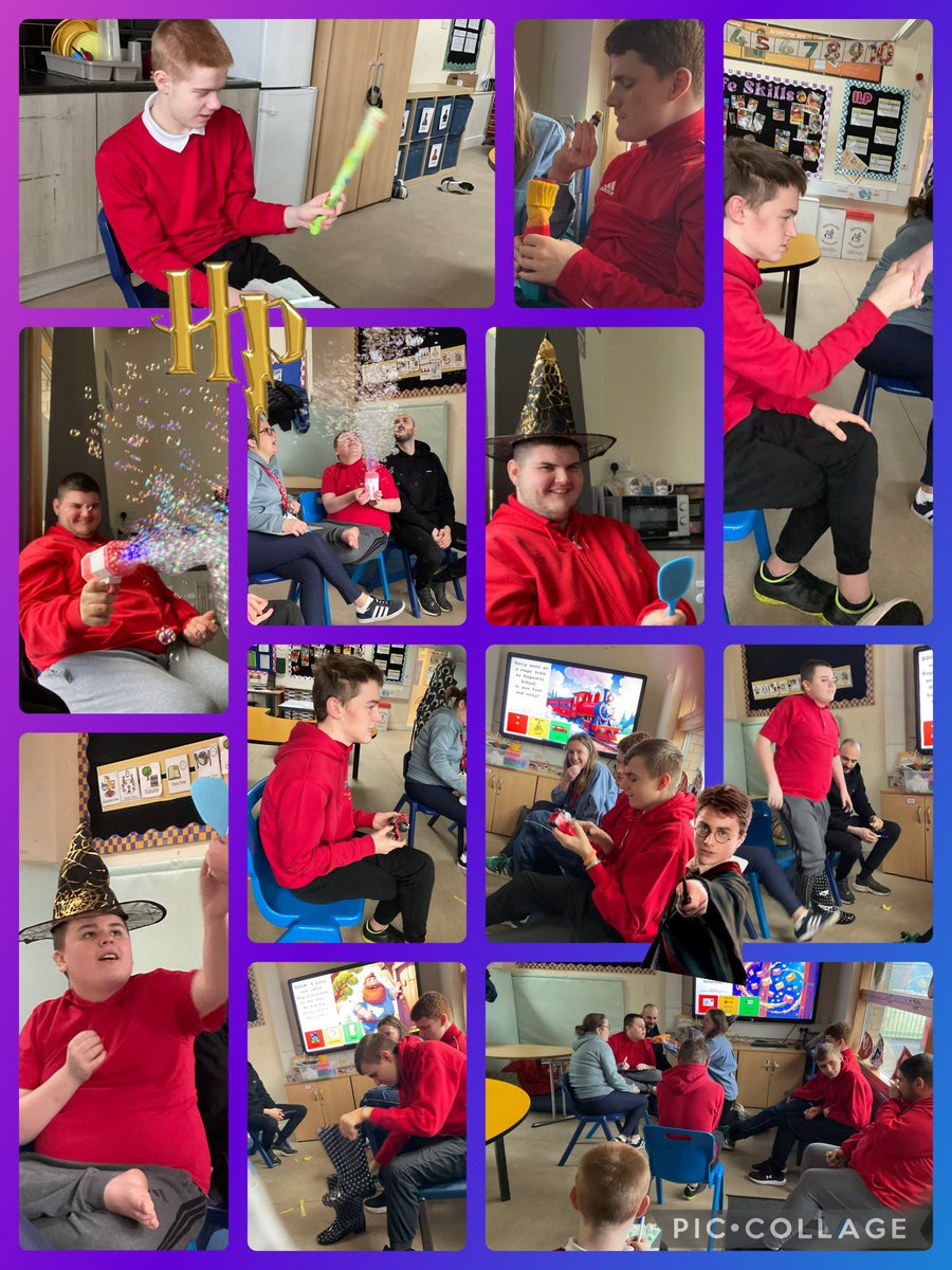 YsgolHenFelin's tweet photo. π§ββοΈβ¨ #YHFClass16 had a spell-binding time exploring our Harry Potter sensory story today! Lots of magical moments, wand-erful engagement and smiles all around. πͺπ https://t.co/sGBsbIn4Dj