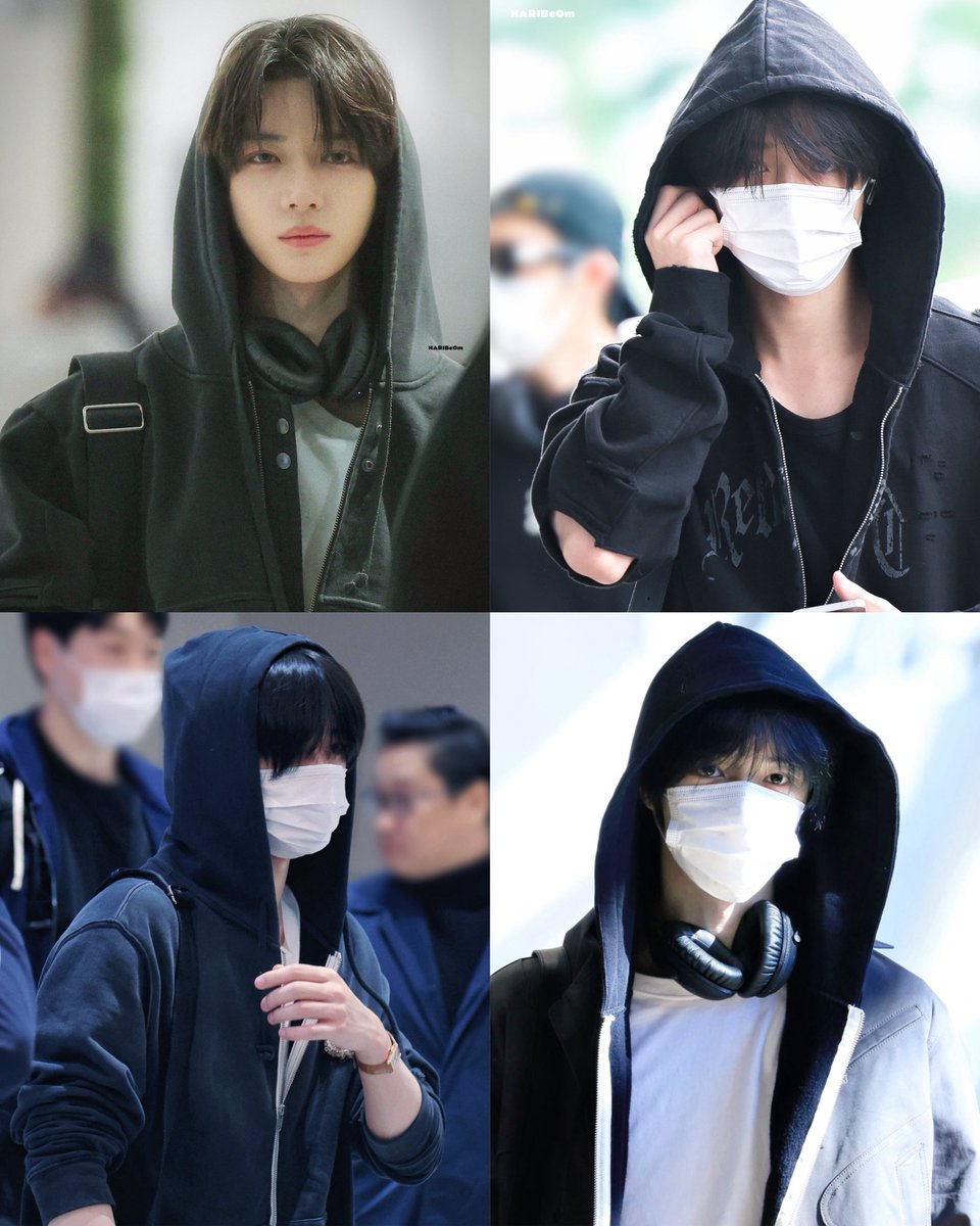 every time beomgyu pulls up to the airport with his hoodie up i get what he means when he says people get the impression that he’s intimidating and cold he has such an insanely captivating aura