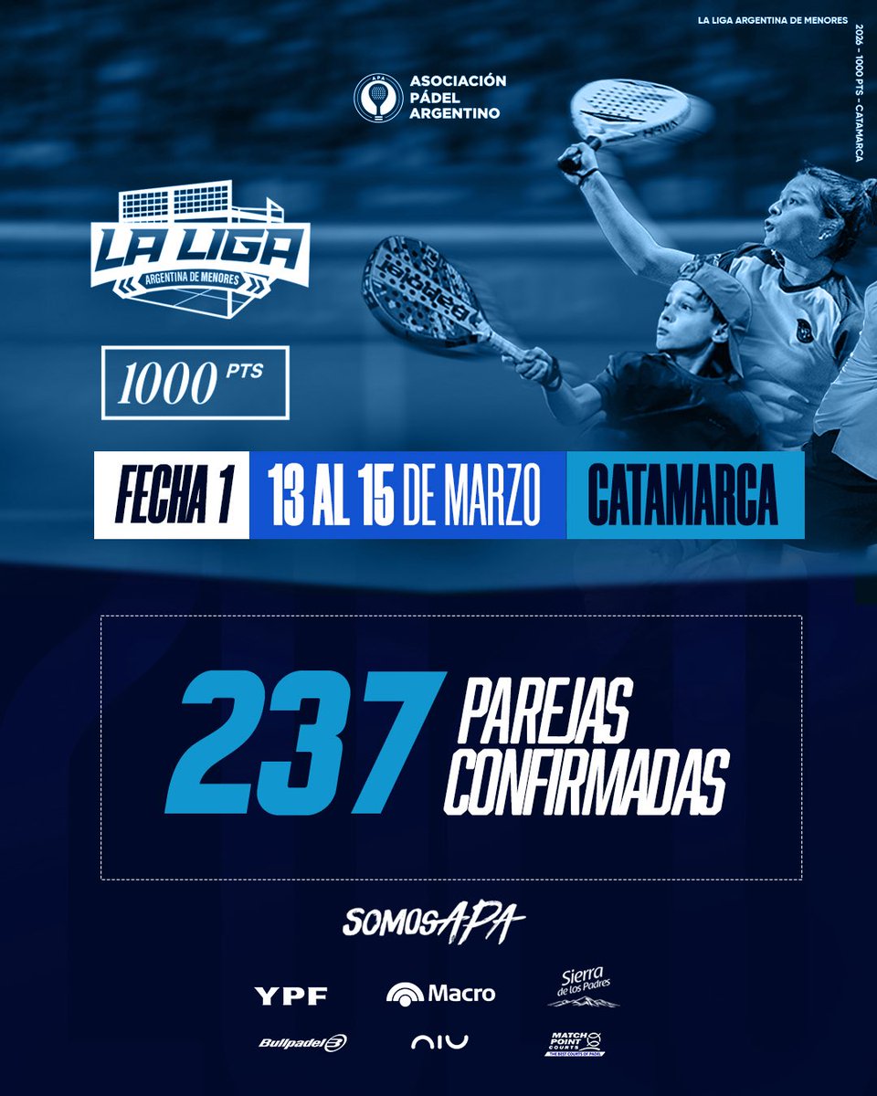 Asociación Pádel Argentino (APA) tweet media