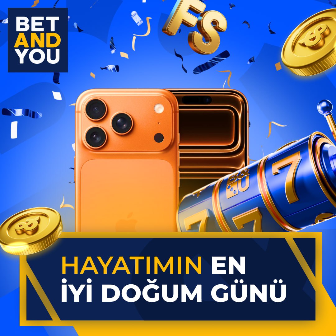 Mucomobil's tweet photo. 🎂Bu Mart'ta Betandyou'nun doğum gününü kutluyoruz. Partiye siz de davetlisiniz. Hediyeleri biz veriyoruz

📱Büyük Ödül: iPhone 17 Pro Kozmik Turuncu
🎁Diğer tüm katılımcılar ise bir bonus kazanacak
#bahis #atyarışı #slot #casino

BetandYou Güncel Giriş: https://t.co/S3SFsR3c3v . https://t.co/7kgI4VVLSb