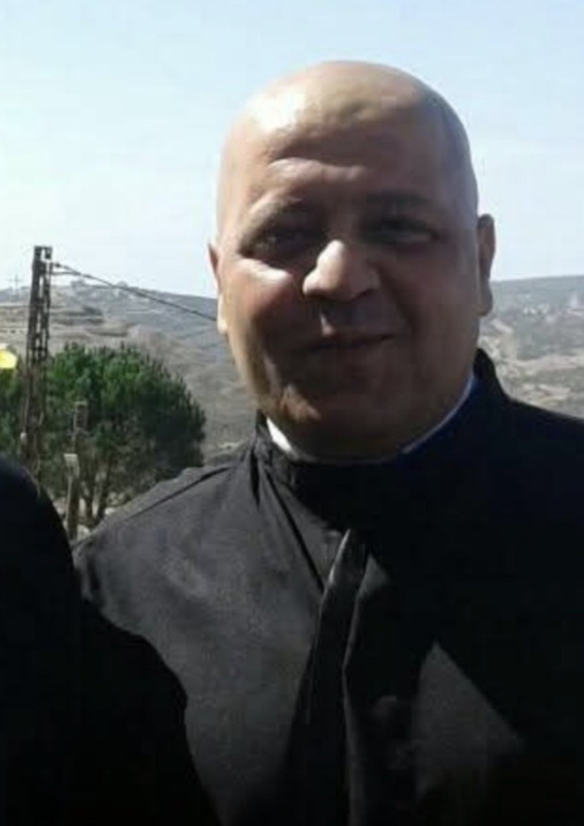 BREAKING:

Israel attacked the Christian village of Qlayaa in South Lebanon today and killed Father Pierre El Rahi.

He was the priest of the village.