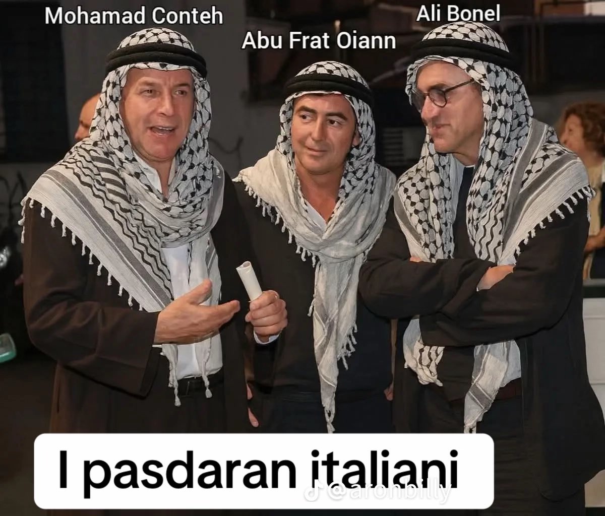rimandiamoli con un bel missile in Iran… 😂🤣😂🤣