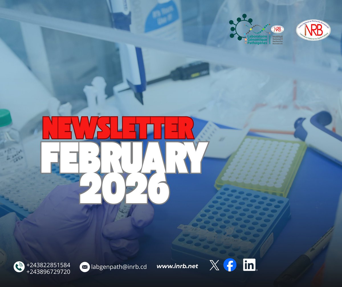 Pathogen Genomic Lab - INRB tweet media