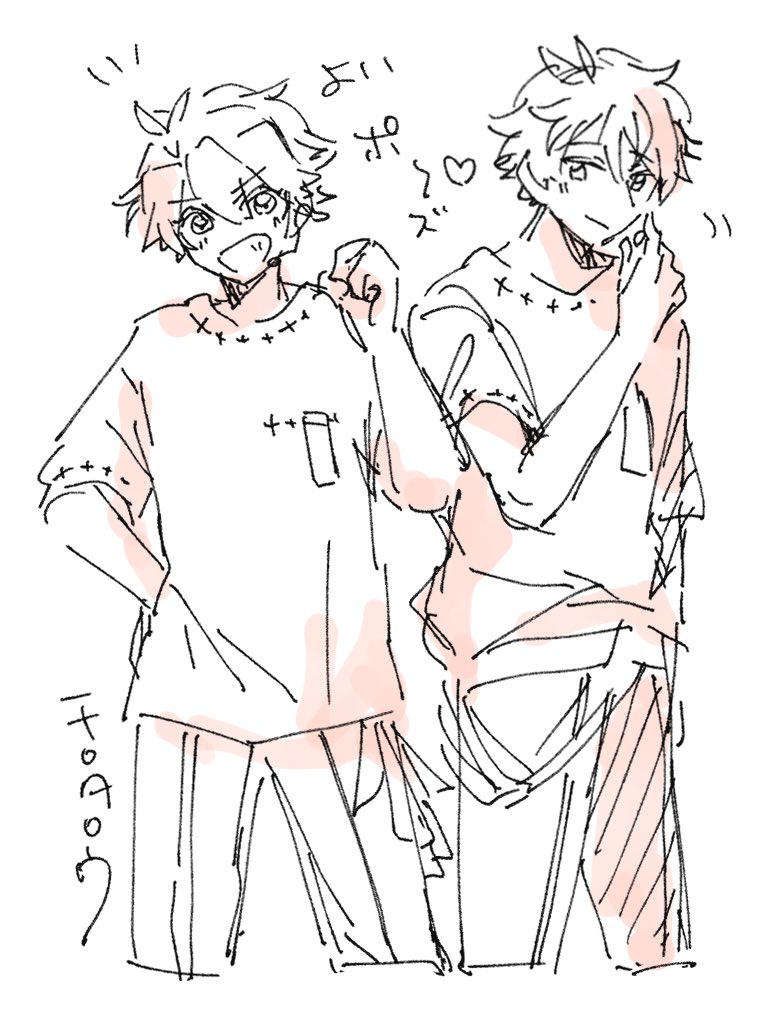 とにかく楽しみすぎてらくがき