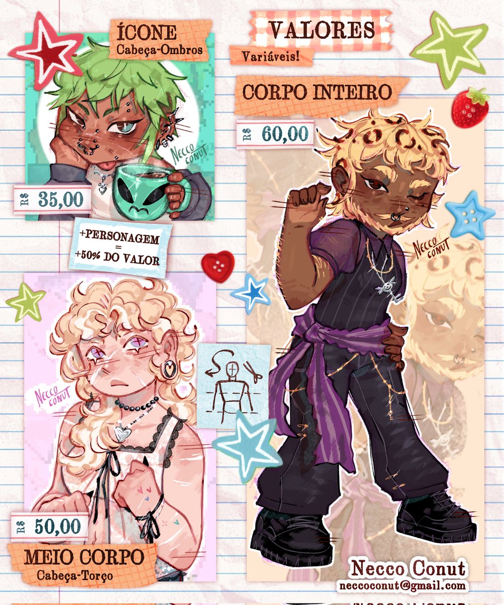 Necco Conut (COMISSÕES ABERTAS✨) tweet media