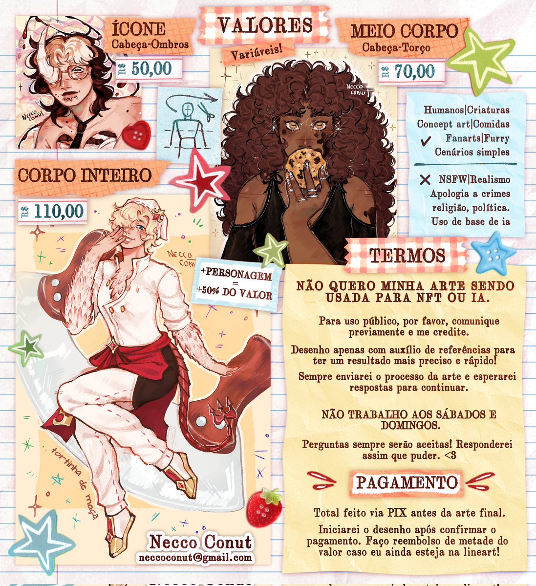 Necco Conut (COMISSÕES ABERTAS✨) tweet media