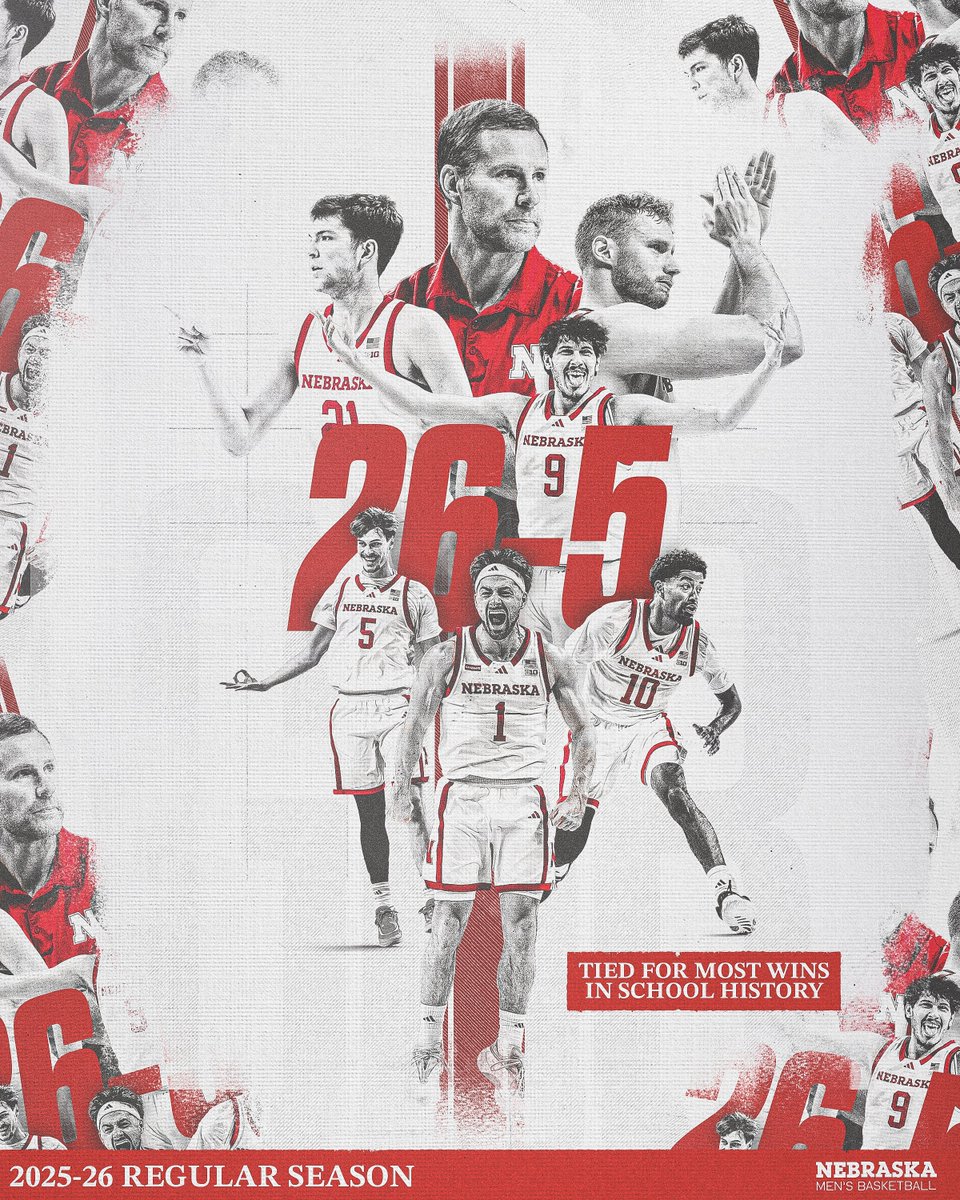 Nebraska Men's Basketball tweet media