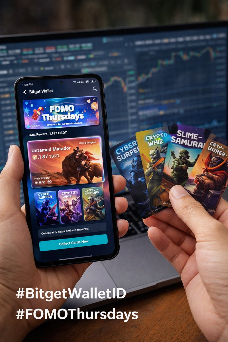 Wahyuumar95's tweet photo. Ikut FOMO Thursdays di Bitget Wallet ternyata seru banget๐ฅ
Tinggal koleksi kartu setiap minggu, ada kesempatan dapat reward juga
Yang aku suka dari campaign ini, simpel ikutnya dan komunitasnya juga aktif banget
wajib ikut juga Yah
#BitgetWalletID #FOMOThursdays @BitgetWalletID https://t.co/3nTOwQcvgw