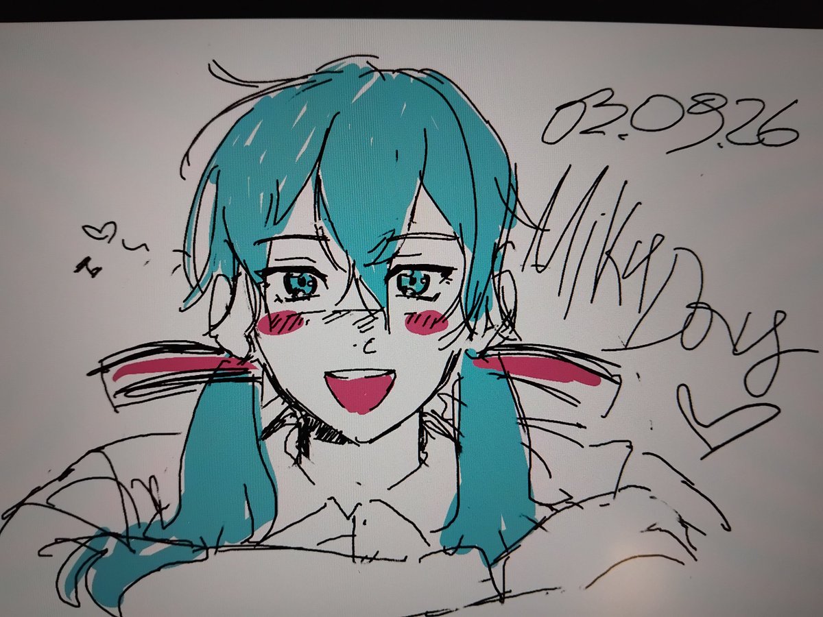 paperhnulas's tweet photo. #初音ミク #ミクの日
Oh, sweetest and most beautiful goddess of music and love, Miku! This pathetic fan art is all I can give you. Be generous to me, for I know that the very fact of giving it makes me unworthy. Amen. Amen. Amen. https://t.co/46DdA4Nqzz