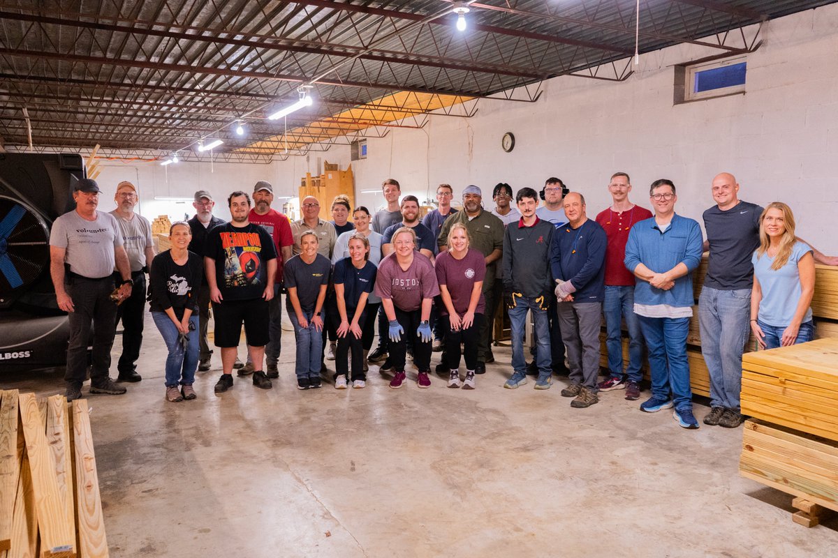 TeledyneBrown's tweet image. Giving back is better when we build together 💙
#TBE &amp;amp; Avion Solutions partnered with @EnableMadisonCo for a Ramp Build Night, helping assemble ramps that bring greater accessibility, independence, &amp;amp; freedom to homebound neighbors.

#TBEGivesBack #Volunteering #EverywhereYouLook