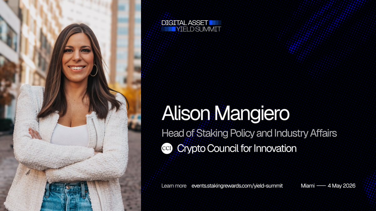 Digital Asset Yield Summit tweet media