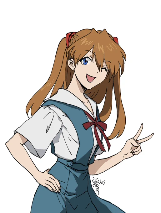 エヴァ30周年記念の短編見ました。 アスカが感情豊かに喋ってる姿を見られるだけで幸せだ…としみじみ感じました。こんな素敵な映像が見れるなんて、エヴァが、アスカが好きで良かった