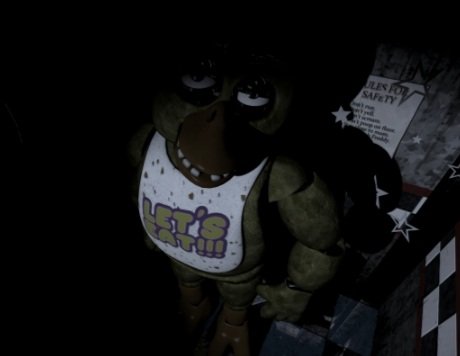 Tuffest fnaf character render and her nane is girl the chicken