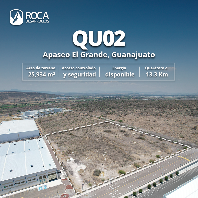 El espacio que tu empresa necesita para crecer en el Bajío. Un terreno en venta listo para desarrollo, con la seguridad y conexión que buscas para establecer tus operaciones.

Contáctanos
🌐bit.ly/3YOFRjW
📱wa.link/r6qqty

#TerrenoIndustrial #Querétaro #México