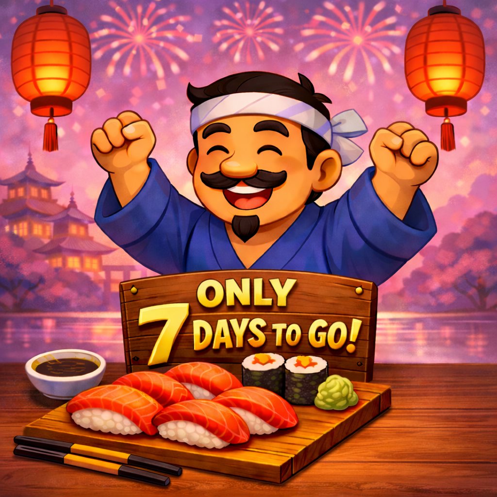 ForcelGames's tweet photo. Only 7 days to go.
Sushi Click launches on March 16.

The cutest clicker ever, a brand new game mode, and your chance to start climbing the ranking from day one.

Pre-register now

https://t.co/hnqtZOEBNe

#SushiClick #ClickerGame #MobileGame #IndieGame #CuteGames #CozyGames https://t.co/6LBN3unkBO